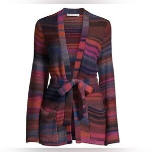 Trina Turk Bosworth‎ Striped Cozy Cardigan NWT